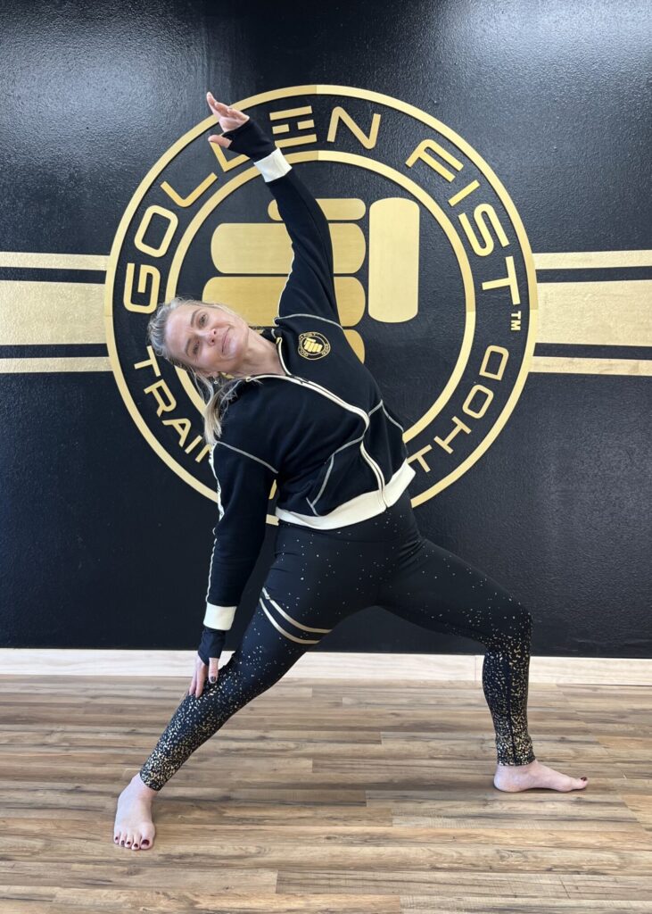 Veronica Powell - Golden Flow Yoga - Golden Fist Training Method Studio