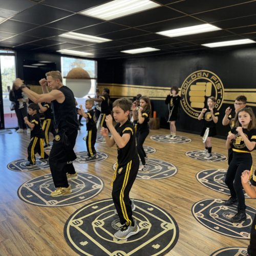 Sifu Jonny Blu training his GFMA Students at Golden Fist Training Method and Martial Arts studio in Toluca Lake, California in 2024
